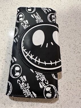The Nightmare Before Christmas wallet new card holder change purse snap